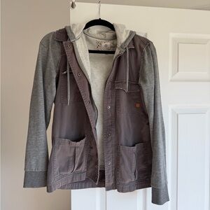 Element Utility Hooded Jacket with Vest